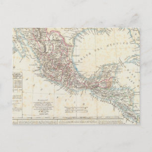 Mexico, Panama, Central America Postcard