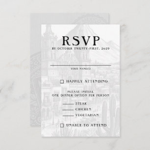 Mexico Passport RSVP Card