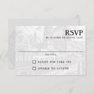Mexico Passport RSVP Card