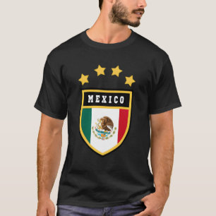 Mexico Pocket Jersey Soccer Flag Football Mexican T-Shirt