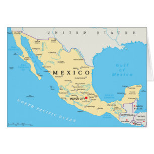 Mexico Political Map