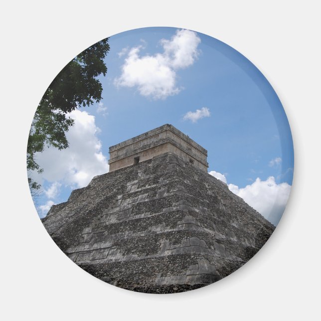 Mexico Postcard - Chichén Itzá Magnet (Front)