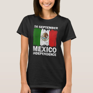 Mexico Pride Independence Day 2022 Mexican Flag 20 T-Shirt