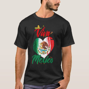 Mexico Pride Independence Day 2022 Mexican Flag He T-Shirt