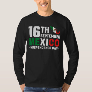 Mexico Pride Independence Day 2022 Mexican Flag Ma T-Shirt