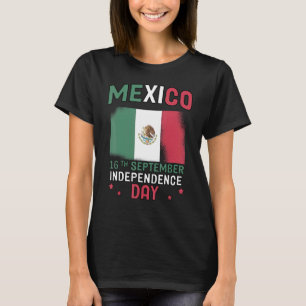Mexico Pride Independence Day 2022 Mexican Flag T-Shirt