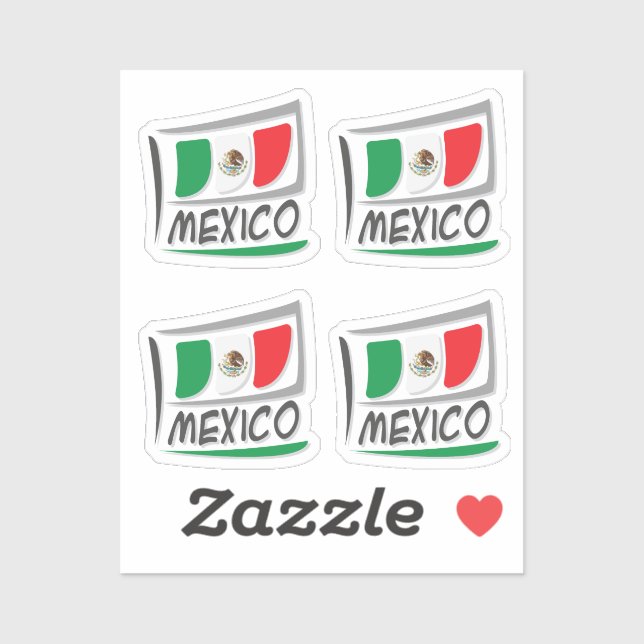 Mexico Pride X Flag (Sheet)