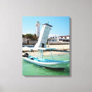 Mexico Puerto Morelos Canvas Print