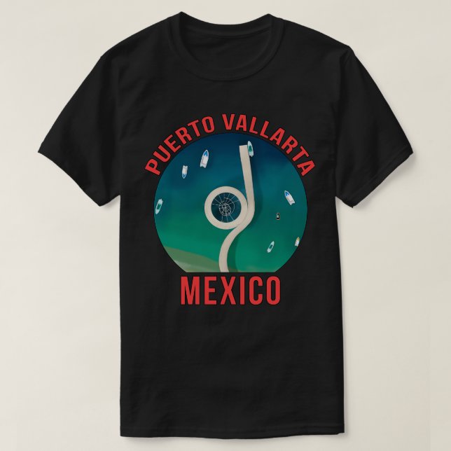 Mexico Puerto Vallarta T-Shirt (Design Front)