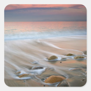 Mexico, Puerto Vallarta.  The Bay of Banderas Square Sticker