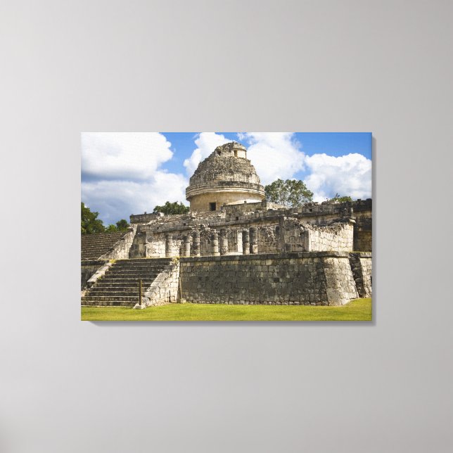 Mexico, Quintana Roo, near Cancun, Canvas Print (Front)