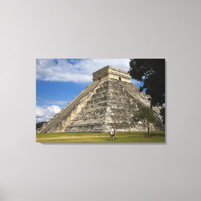 Mexico, Quintana Roo, near Cancun, Chichen 5 Canvas Print (Front)