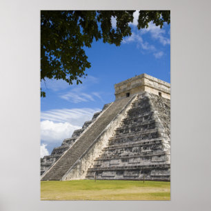 Mexico, Quintana Roo, near Cancun, Chichen Poster