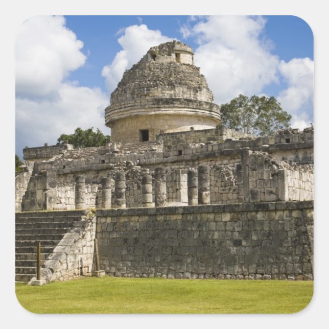 Mexico, Quintana Roo, near Cancun, Square Sticker (Front)