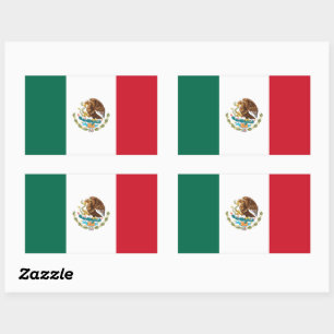 Mexico Rectangular Sticker