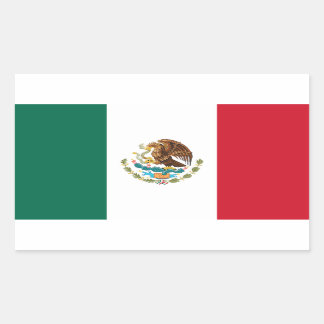 Mexico Rectangular Sticker