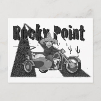 Mexico Rocky Point Grunge Postcard