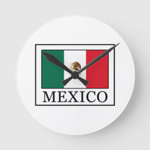 Mexico Round Clock