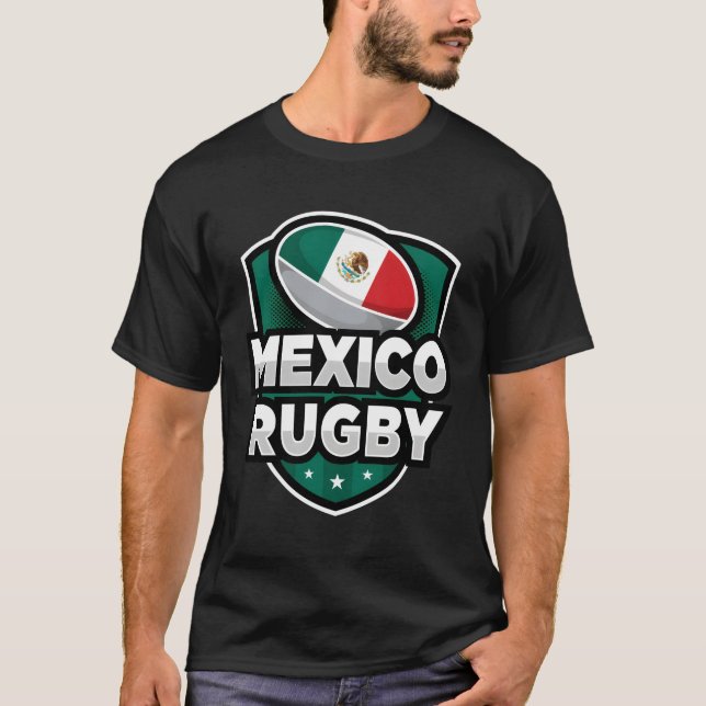 Mexico Rugby T-Shirt (Front)