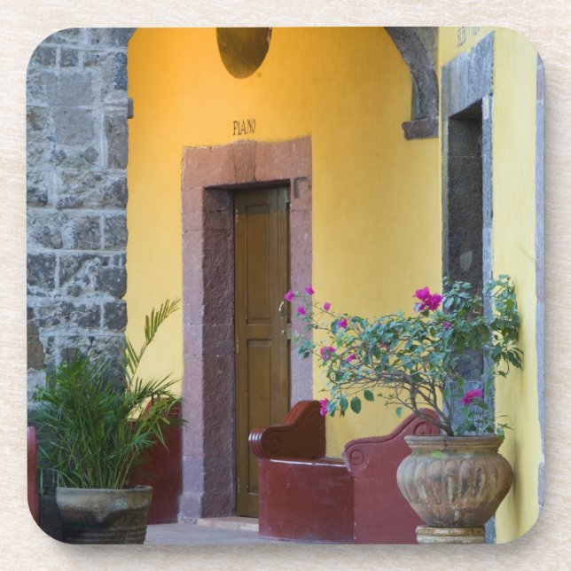 Mexico, San Miguel de Allende, Archway entrance Coaster (Front)
