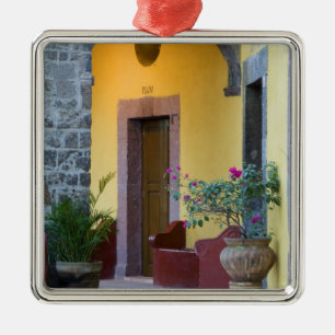Mexico, San Miguel de Allende, Archway entrance Metal Tree Decoration