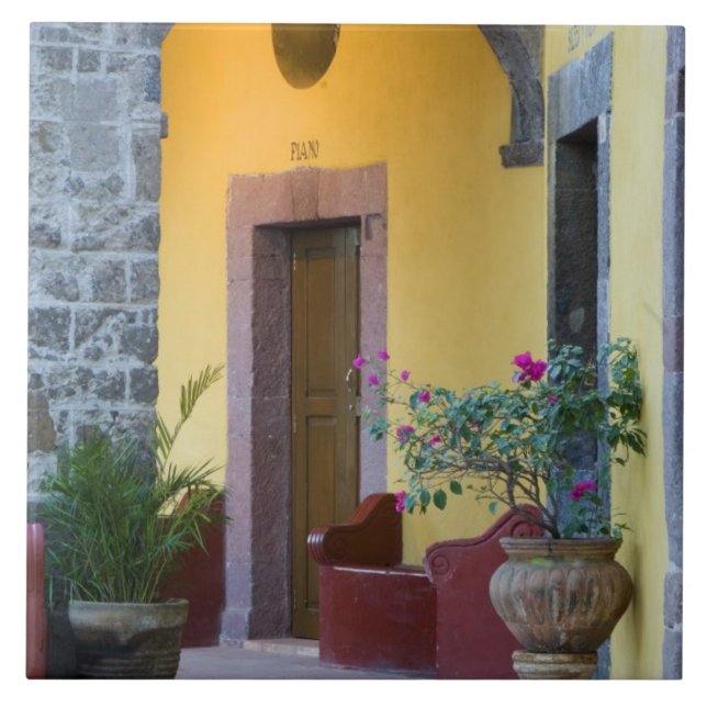 Mexico, San Miguel de Allende, Archway entrance Tile (Front)