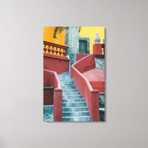 Mexico, San Miguel de Allende, Colourful Canvas Print