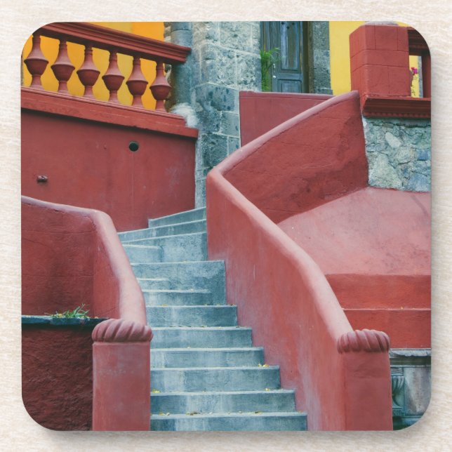 Mexico, San Miguel de Allende, Colourful Coaster (Front)