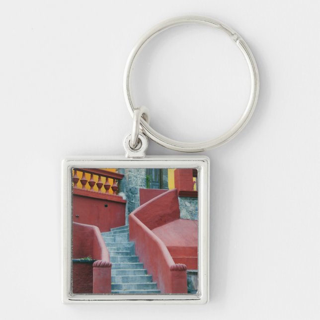 Mexico, San Miguel de Allende, Colourful Key Ring (Front)