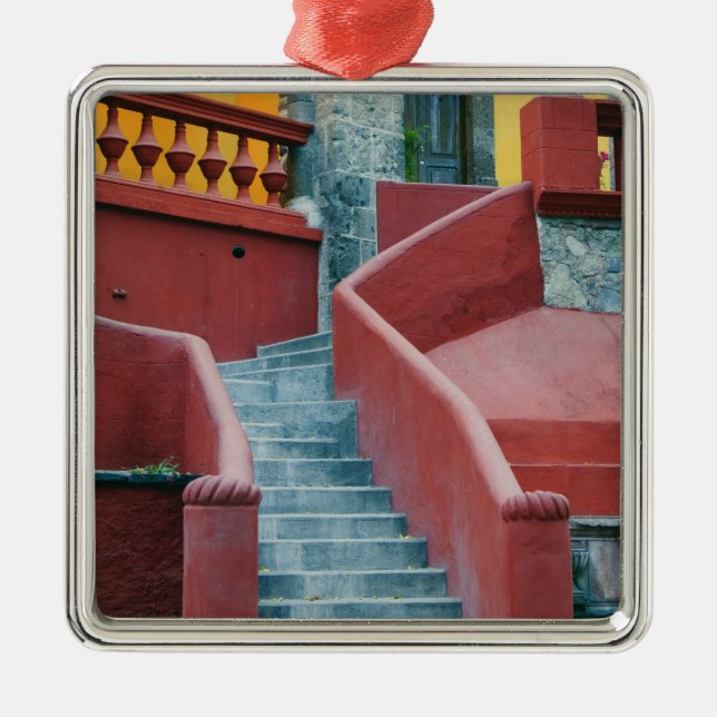 Mexico, San Miguel de Allende, Colourful Metal Tree Decoration (Front)