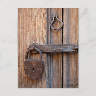 Mexico, San Miguel De Allende. Detail Of A Door Postcard
