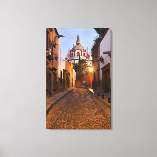 Mexico, San Miguel de Allende. Early morning Canvas Print (Front)