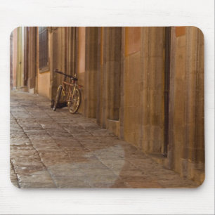 Mexico, San Miguel de Allende, Sidewalk with Mouse Mat