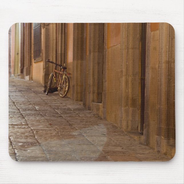 Mexico, San Miguel de Allende, Sidewalk with Mouse Mat (Front)
