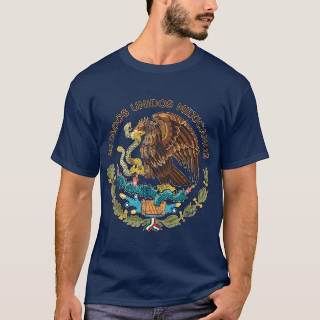 Mexico - Seal of the estados unidos mexicanos T-Shirt (Front)