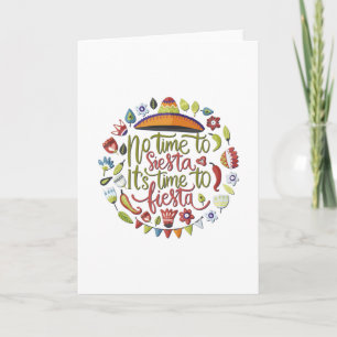 Mexico - Siesta Fiesta - light Card