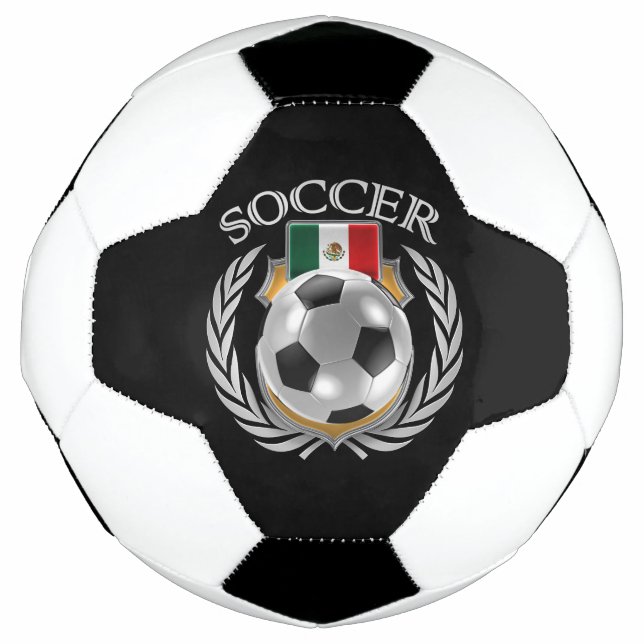 Mexico Soccer 2016 Fan Gear Football (Front)
