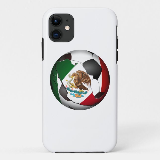 Mexico Soccer Ball Case-Mate iPhone Case (Back)