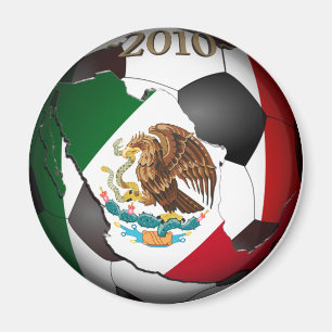 Mexico Soccer Ball Magnet
