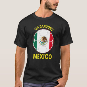 Mexico Soccer Fan 2022 Mexico Flag National Team T-Shirt