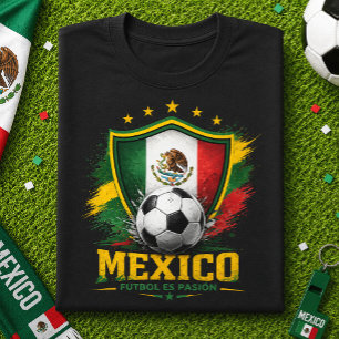 Mexico Soccer Fan El Tri Football World Cup Futbol T-Shirt