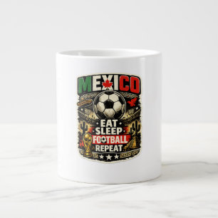 MEXICO Soccer Football Custom 2026 ANY YEAR  Large Coffee Mug