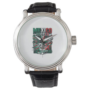 Mexico Soccer Skeleton Striker Nations Premium Spo Watch