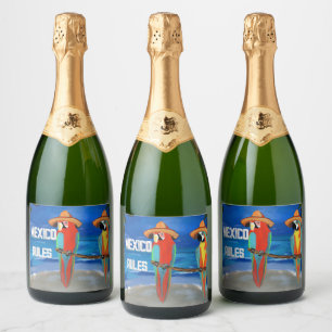 MEXICO SPARKLING WINE LABEL