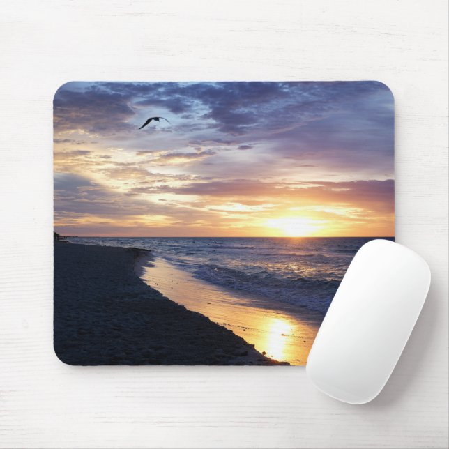 Mexico Sunrise Mouse Mat (With Mouse)