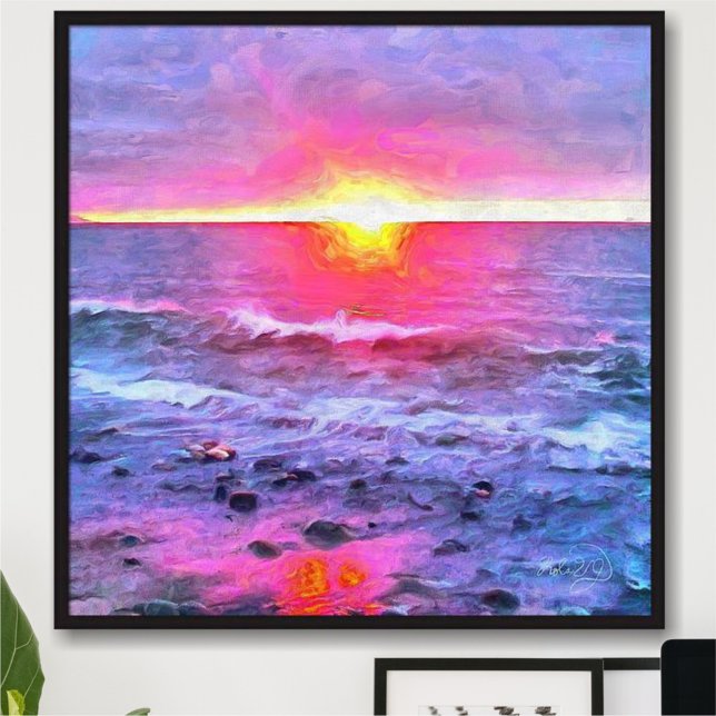 Mexico Sunset 0909 Art Print (Creator Uploaded)