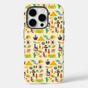 Mexico Symbols iPhone 16 Pro Case