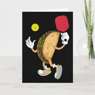 Mexico Taco Picklell Player Sports Lover Cinco De Card