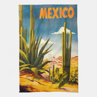 Mexico Tea Towel
