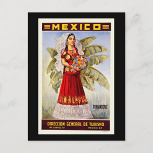 Mexico Tehuantepec Postcard
